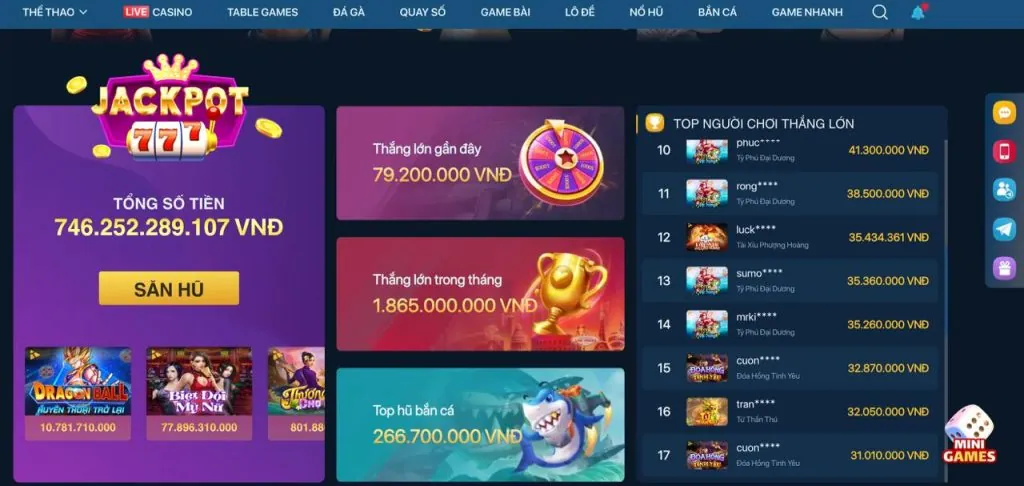 Hình ảnh các trò chơi mới ra mắt 66vn chính thức